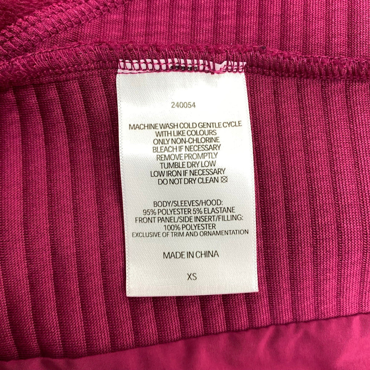 Tuff Women's Running Jacket SIZE - Extra Small