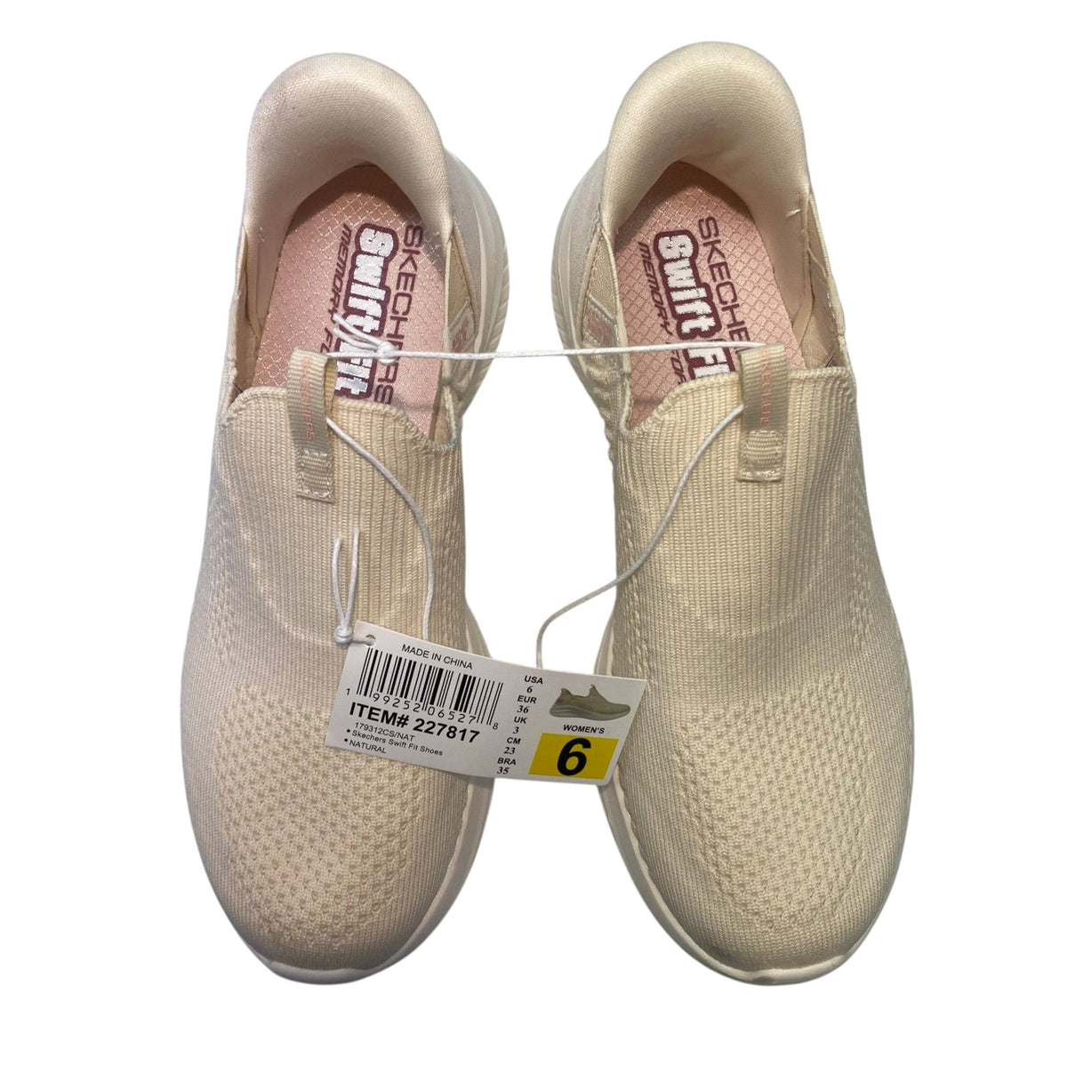 Skechers Women's Ultra Flex Swift Fit Sneakers - Natural SIZE - 36