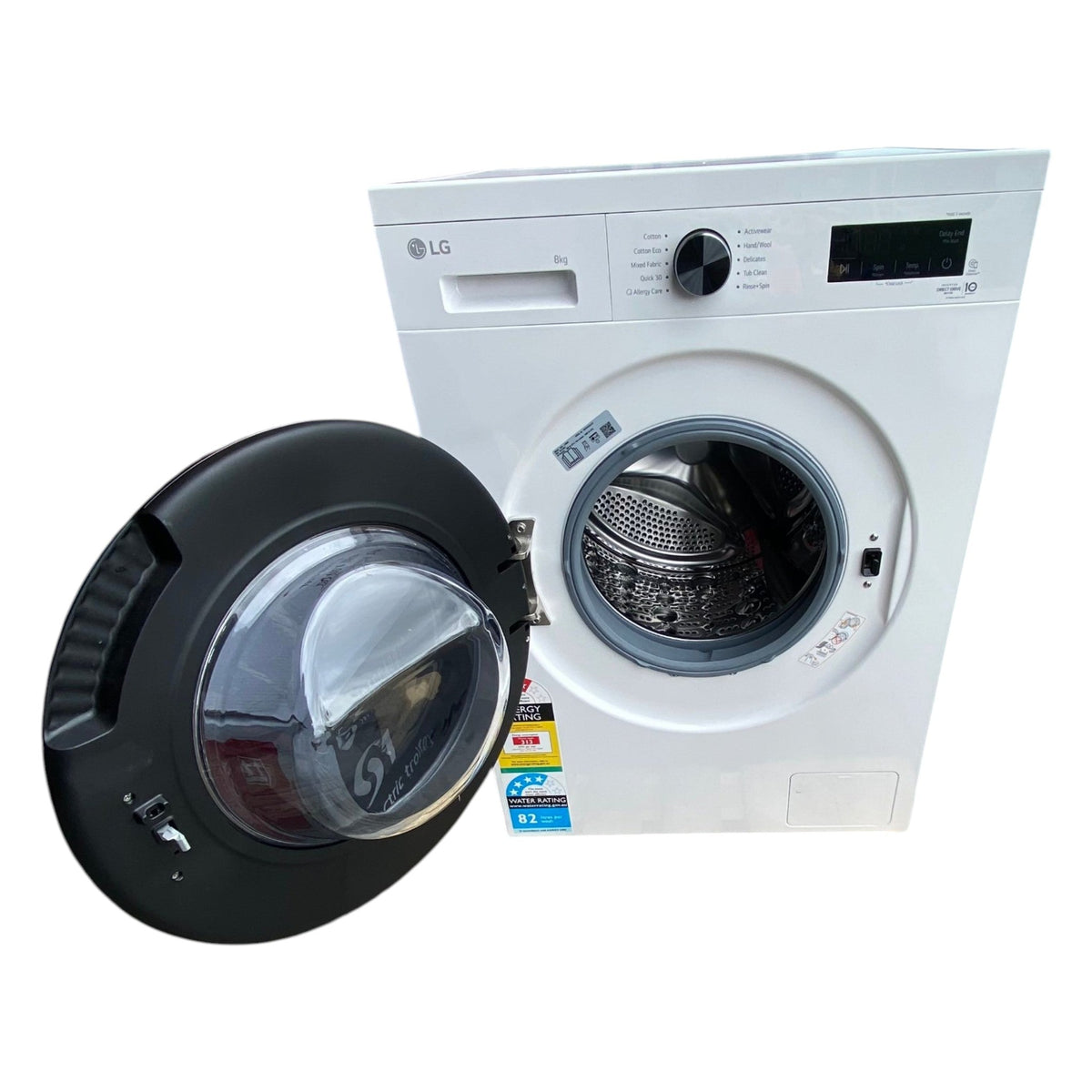 LG 8kg Series 1 Front Load Washer - CLICK AND COLLECT ONLY