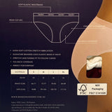Bendon Women's 5x Comfy Brief - Multicolour SIZE - Large