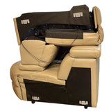 Gilman Creek Leather Power Reclining Sectional With Power Headrests - CLICK AND COLLECT ONLY