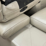 Gilman Creek Leather Power Reclining Sectional With Power Headrests - CLICK AND COLLECT ONLY