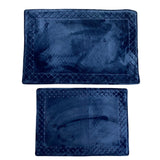 Town & Country 2 Pack Memory Foam Bath Mats - Navy