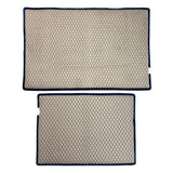 Town & Country 2 Pack Memory Foam Bath Mats - Navy