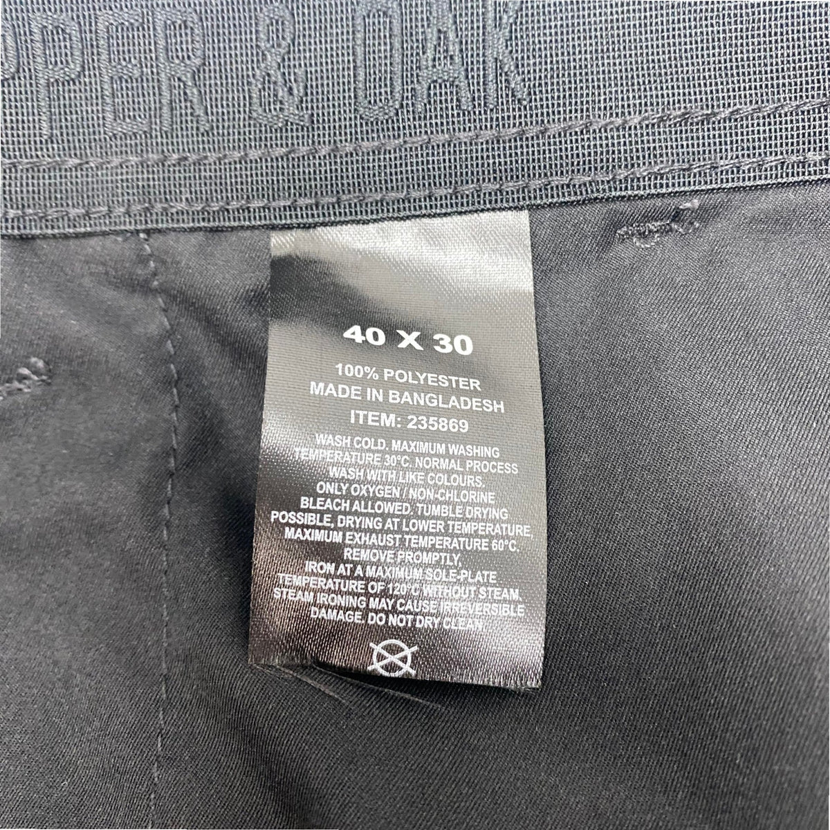 Copper & Oak Men's Tech Utility Zip-off Pant - 40 x 30 SIZE - 40