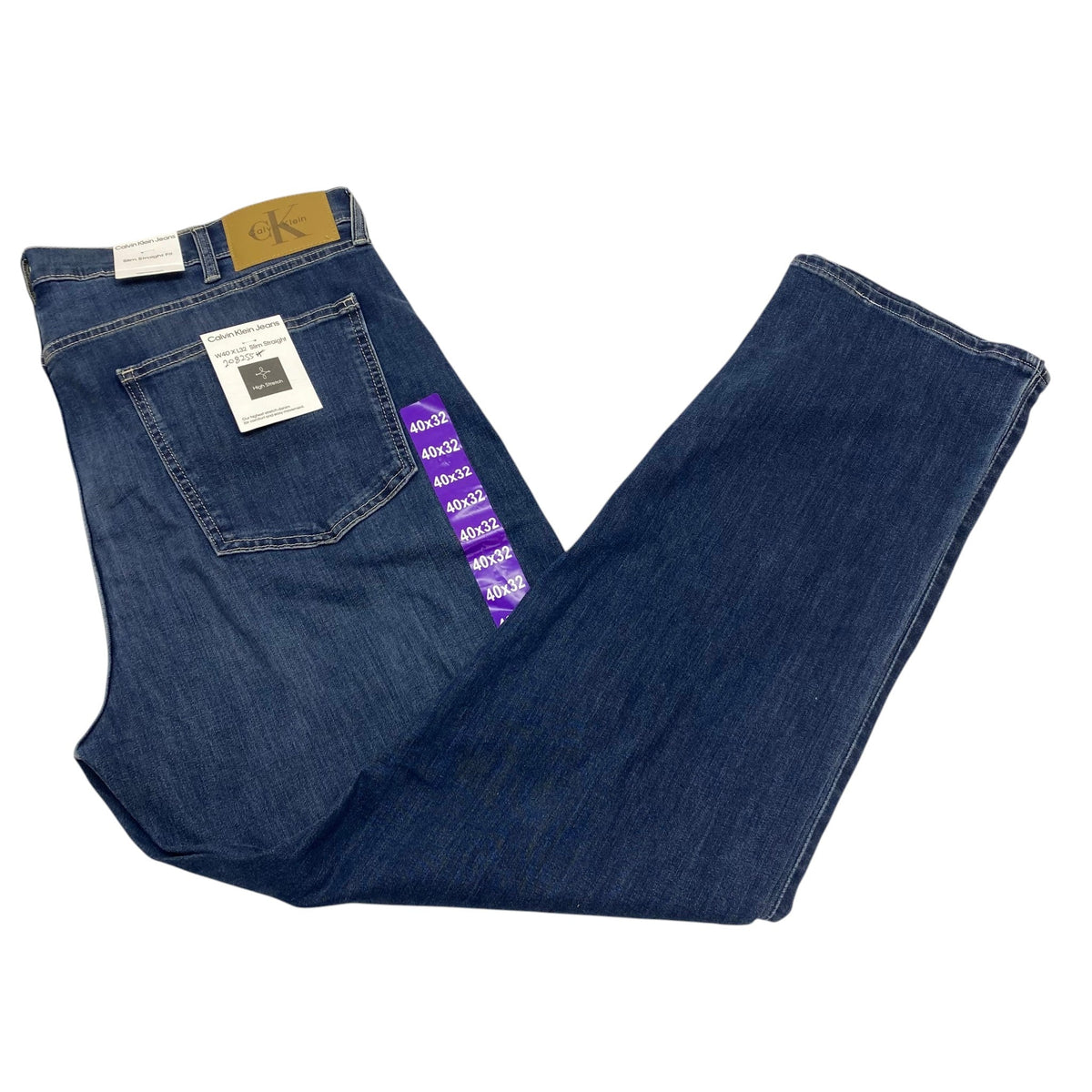 Calvin Klein Men's Slim Straight Fit Jean - 40 x 32 SIZE - 40