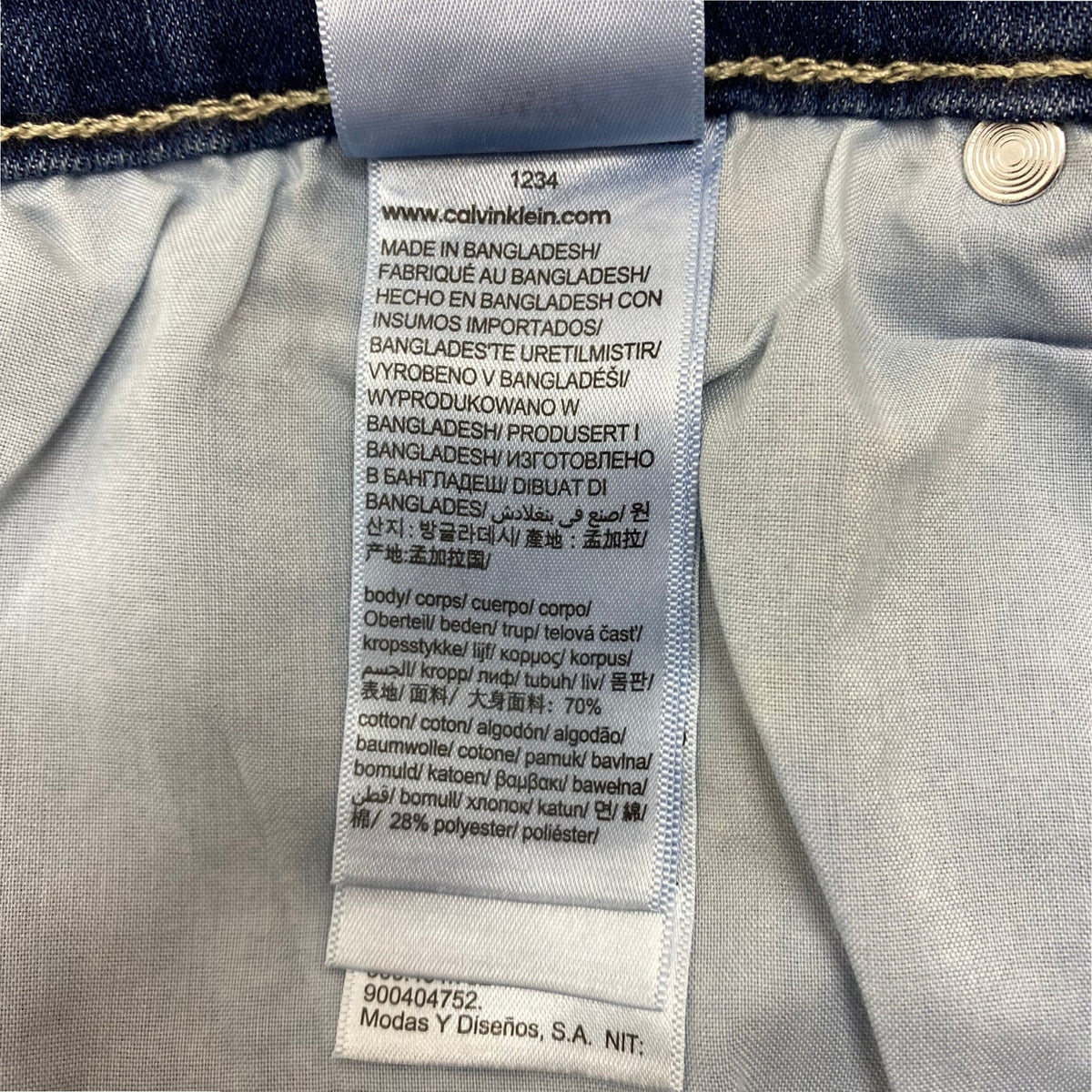 Calvin Klein Men's Slim Straight Fit Jean - 40 x 32 SIZE - 40