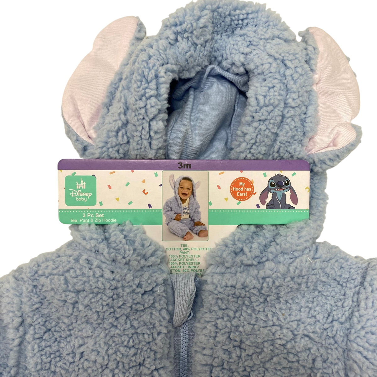 Disney 3 Piece Daywear Set - Stitch - 3 Months
