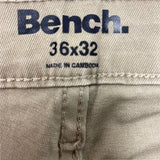 Bench Men's Cargo Pant - Tan - 36 x 32 SIZE - 36