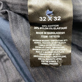 Mack Weldon Men's Flat Front Pant - Blue - 32 x 32 SIZE - 32
