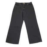Levis Women's High Waisted Straight Jean - Black Wash SIZE - 34