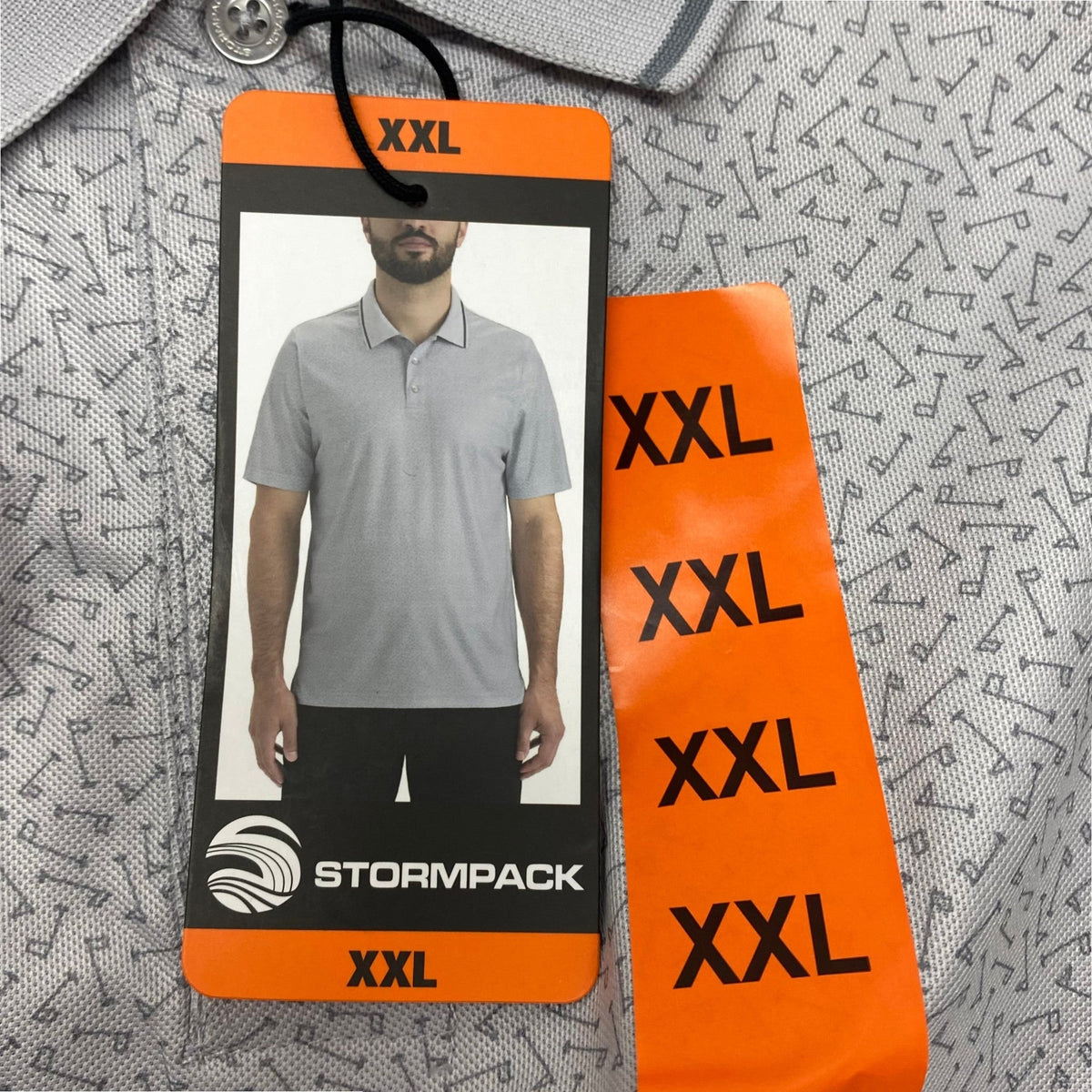 Stormpack Men's Golf Polo Shirt SIZE - XXL