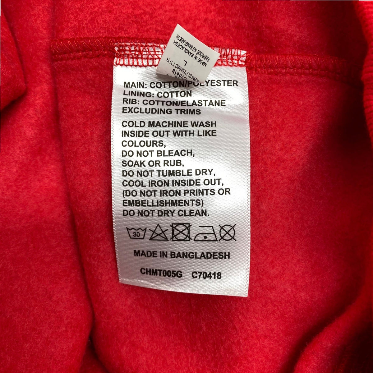 Champion Men's Legacy Fleece Logo Hoodie - Scarlet Red SIZE - Large