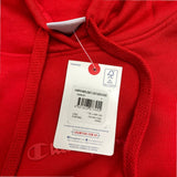 Champion Men's Legacy Fleece Logo Hoodie - Scarlet Red SIZE - Large