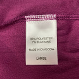 Nautica Women's 2 Piece Fleece Pyjama Set - Fuschia SIZE - Large