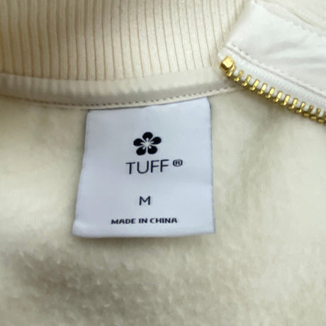 Tuff Women's Quarter Zip Fleece Crewneck Sweatshirt SIZE - Medium
