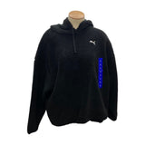 Puma Women's Essential Elevated Sherpa Hoodie - Black SIZE - Large
