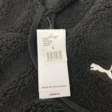 Puma Women's Essential Elevated Sherpa Hoodie - Black SIZE - Large