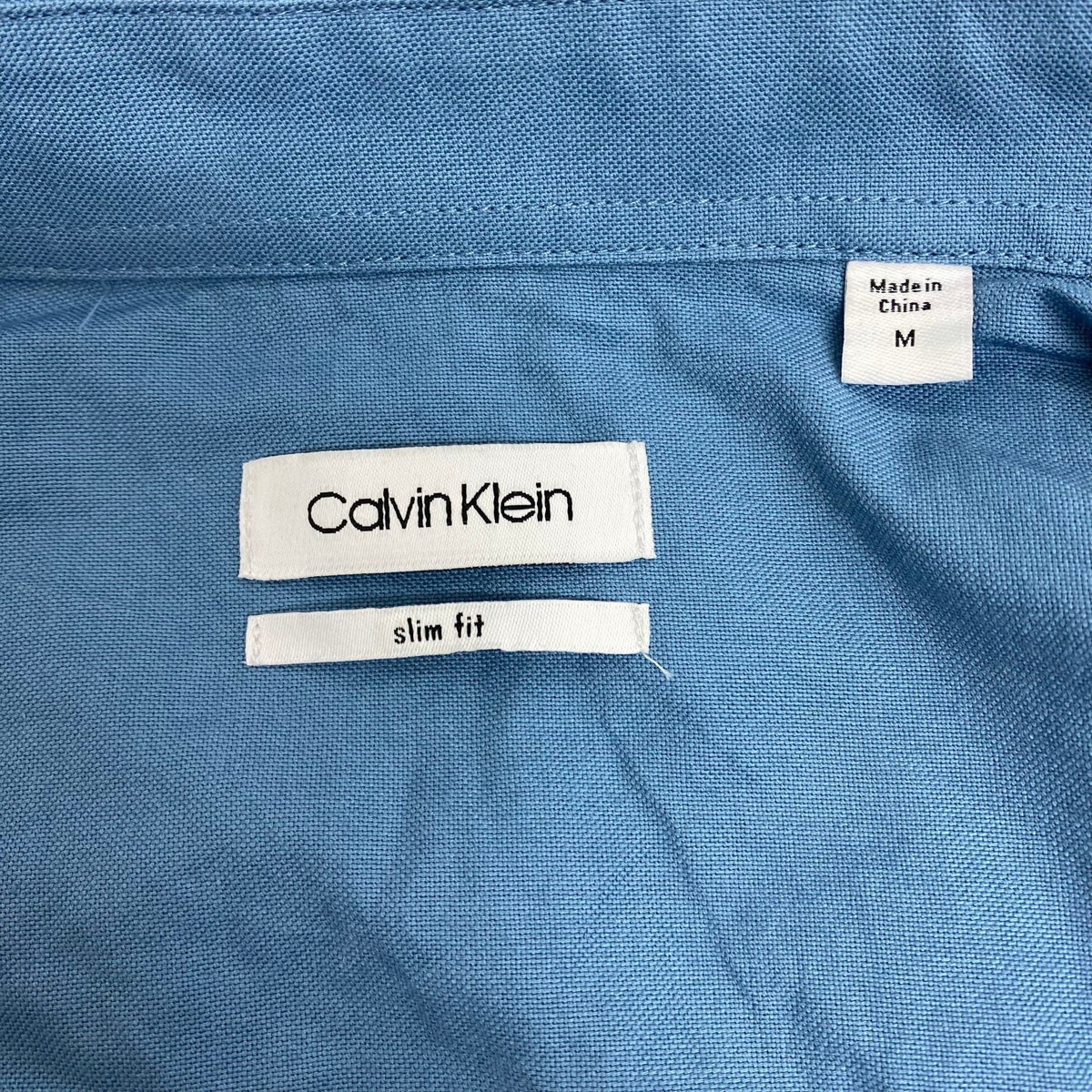 Calvin Klein Men's Long Sleeve Cotton Dress Shirt SIZE - Medium