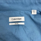 Calvin Klein Men's Long Sleeve Cotton Dress Shirt SIZE - Medium