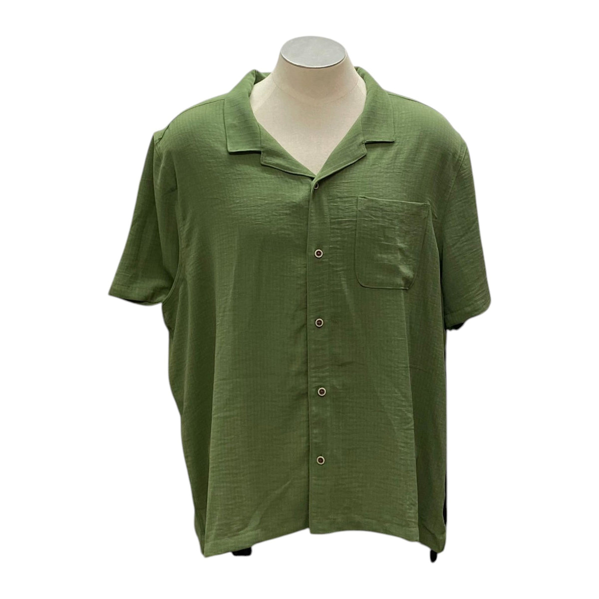 Ike Behar Men's Short Sleeve Button-Up Shirt SIZE - XXL