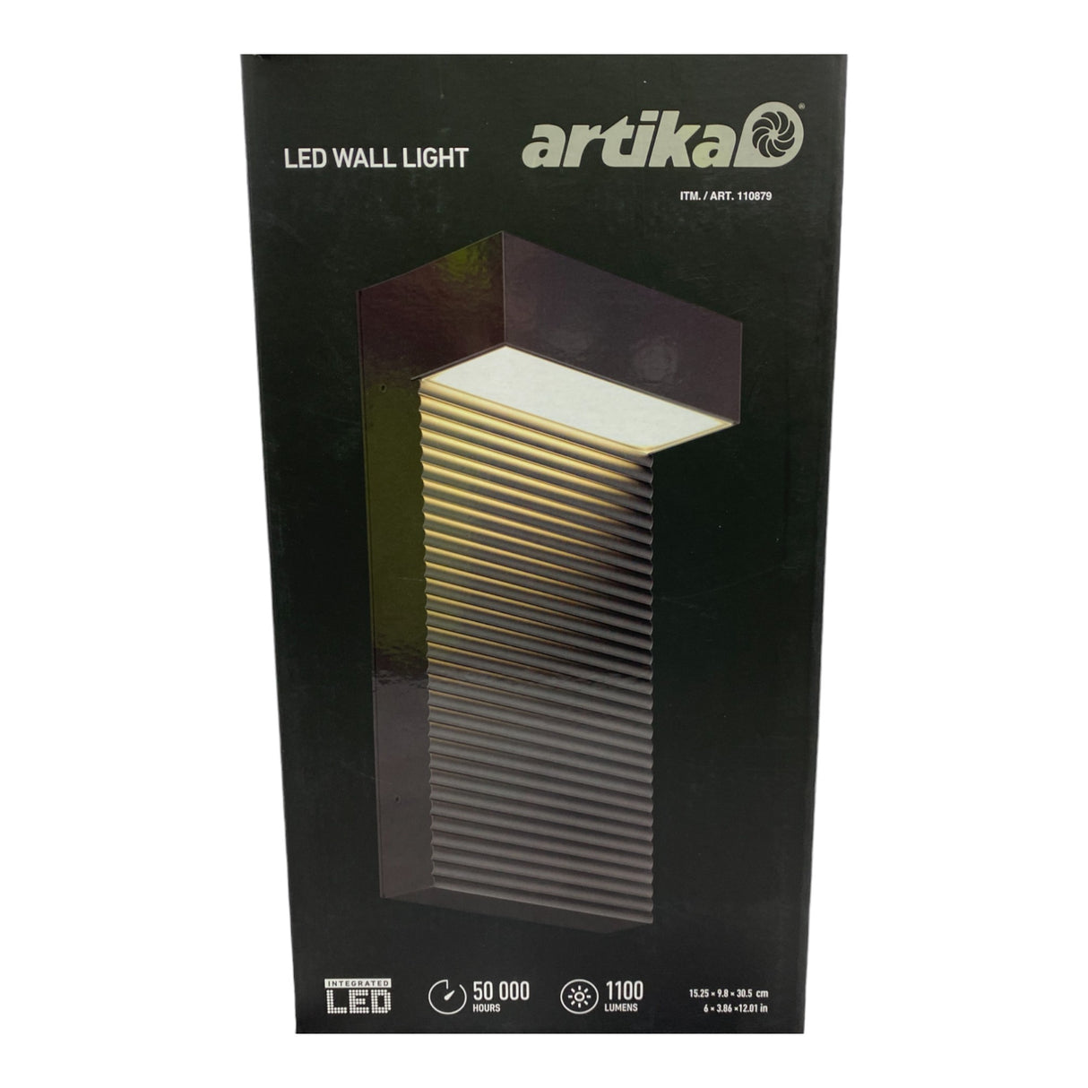 Artika Dark Sky Outdoor LED Wall Light