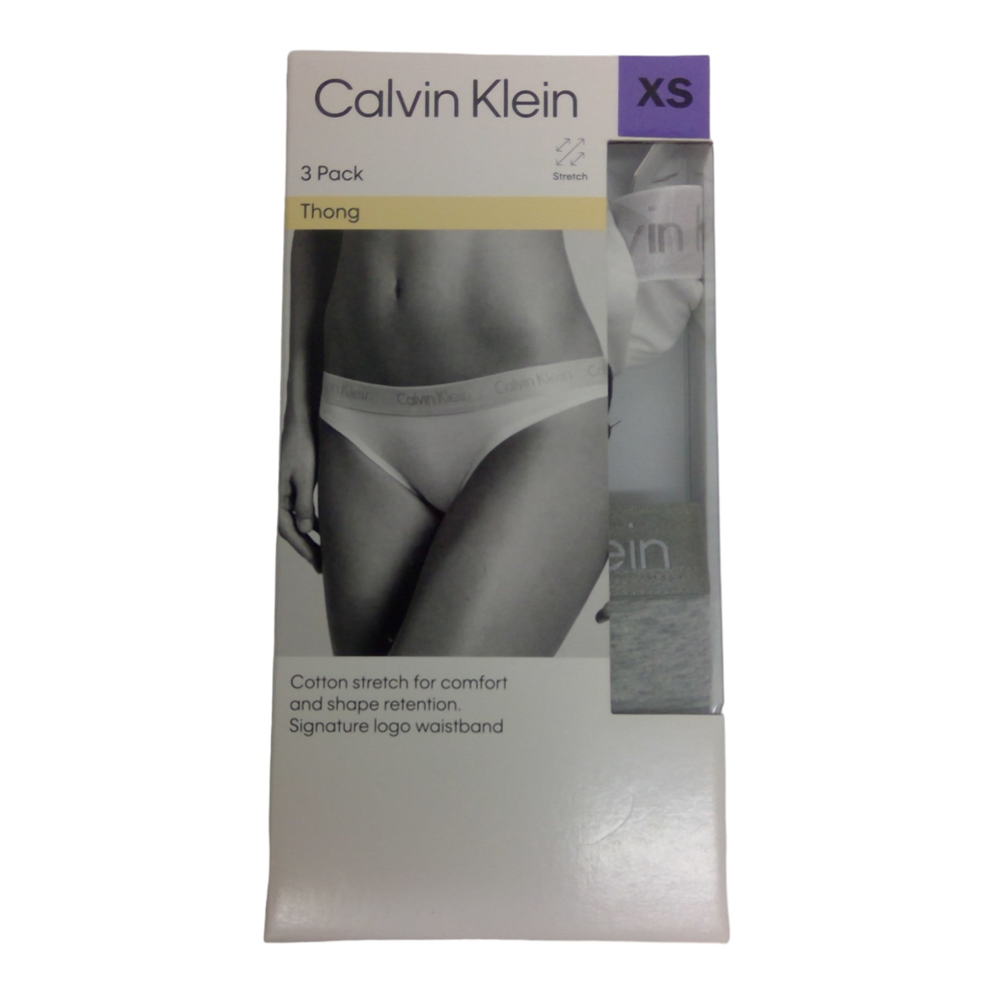 Calvin Klein 3x Women's Thong Underwear