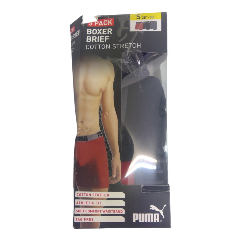 Puma 3x Men's Boxer Briefs    SIZE - S MALE