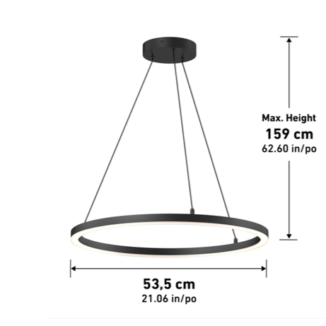 Artika Novato LED Pendant Light RGBW Light Colours