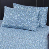 South Point Microfibre Flannelette 4 Piece King Single Sheet Set - Little Floral