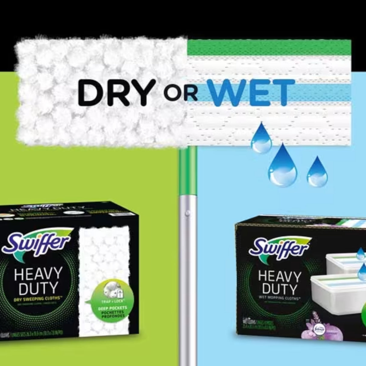 Swiffer Sweeper Dry and Wet Mopping Cloths