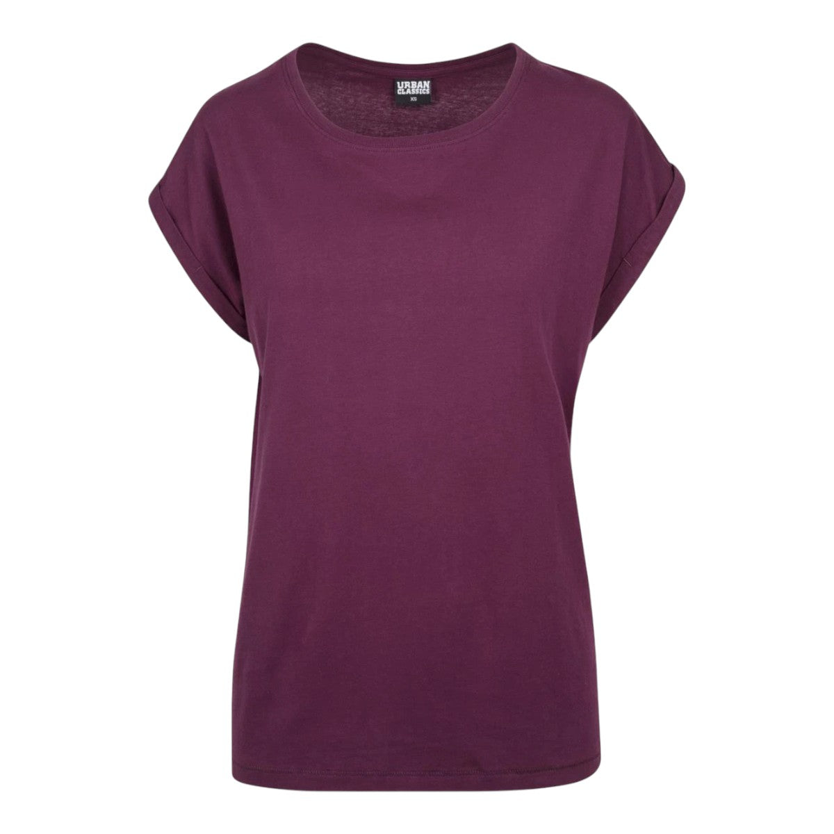 Urban Classics 2x Ladies Extended Shoulder Tee SIZE - Extra Small