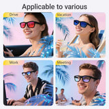 AI Intelligent Touch-Dimming Glasses with Built in Headphones GV90