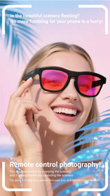 AI Intelligent Touch-Dimming Glasses with Built in Headphones GV90