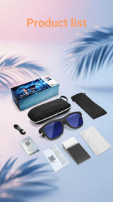 AI Intelligent Touch-Dimming Glasses with Built in Headphones GV90