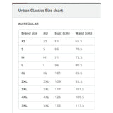 Urban Classics 2x Ladies Extended Shoulder Tee - Black & White
